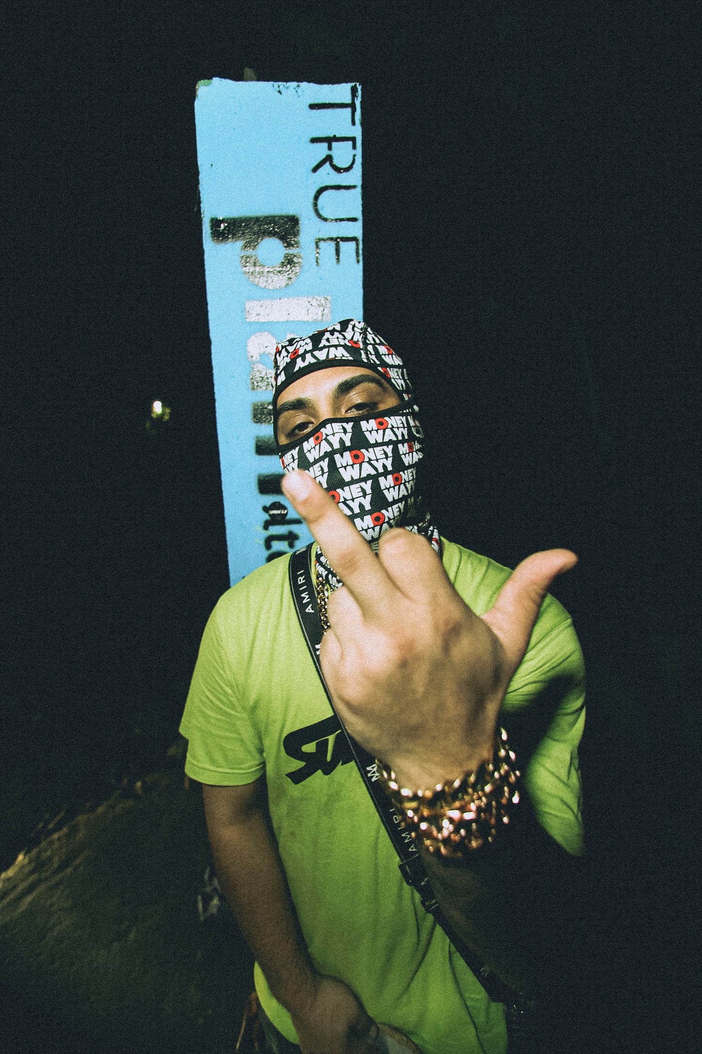 “MONEY WAYY” SKI-MASK
