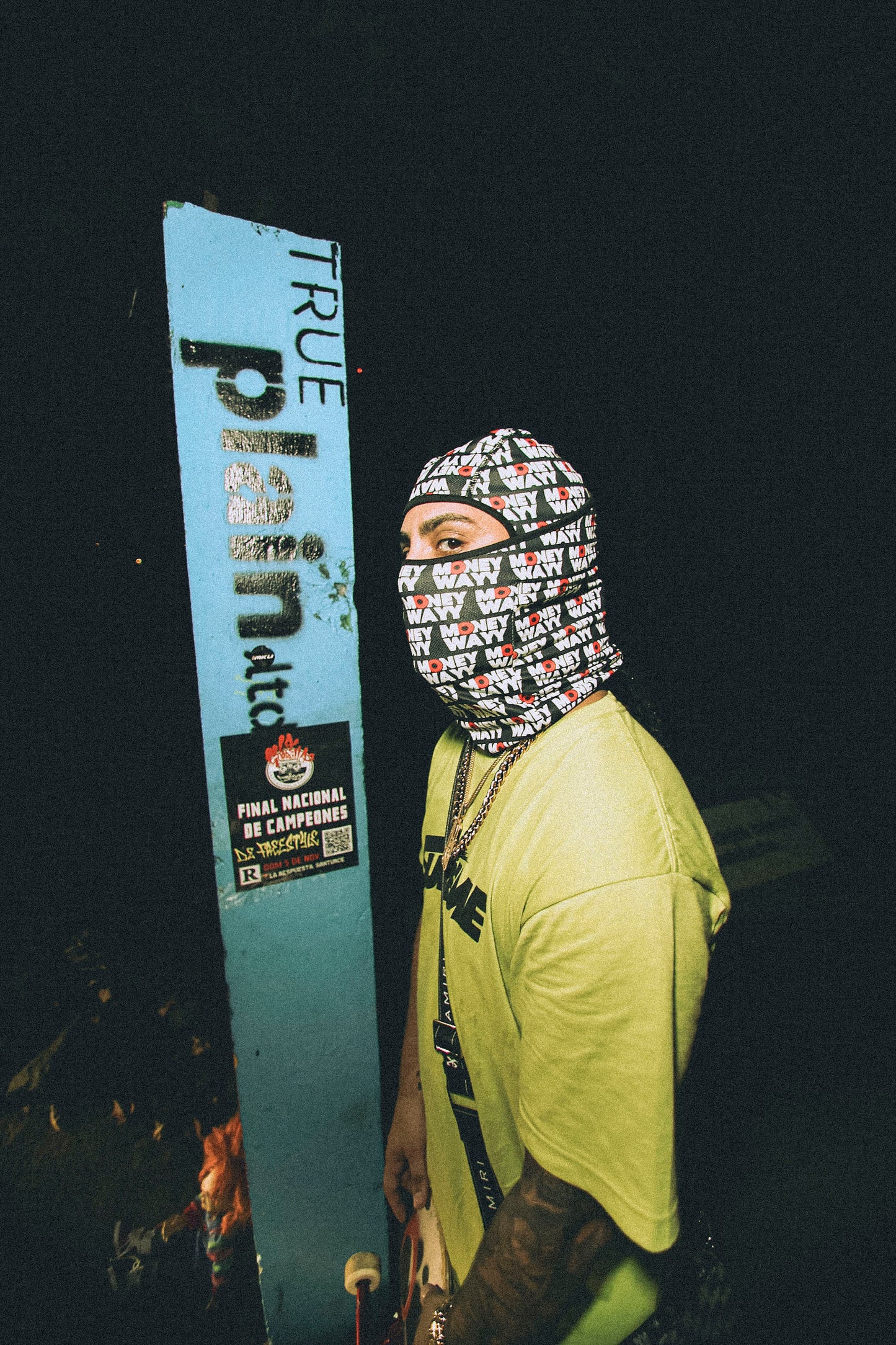 “MONEY WAYY” SKI-MASK