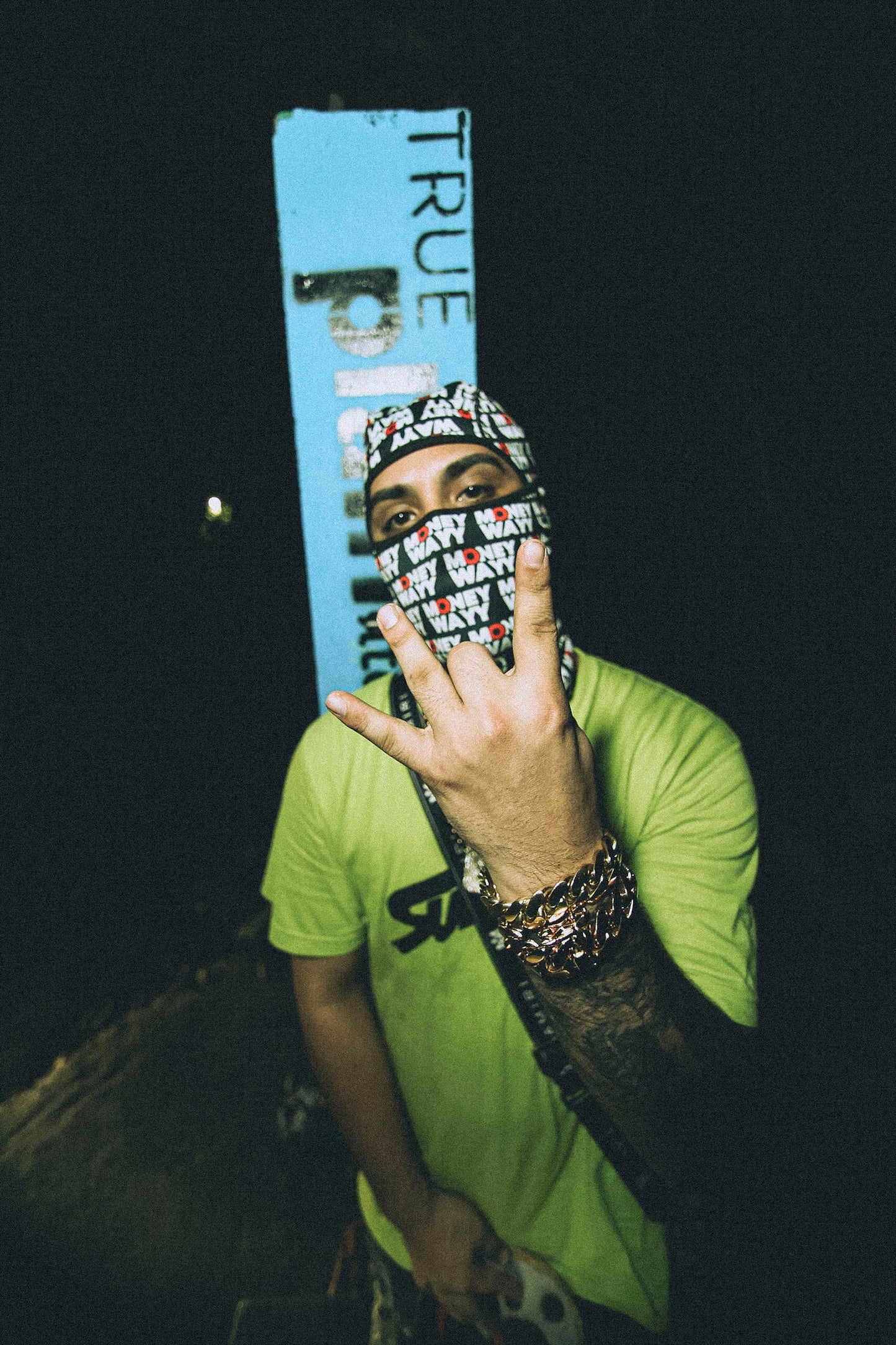 “MONEY WAYY” SKI-MASK