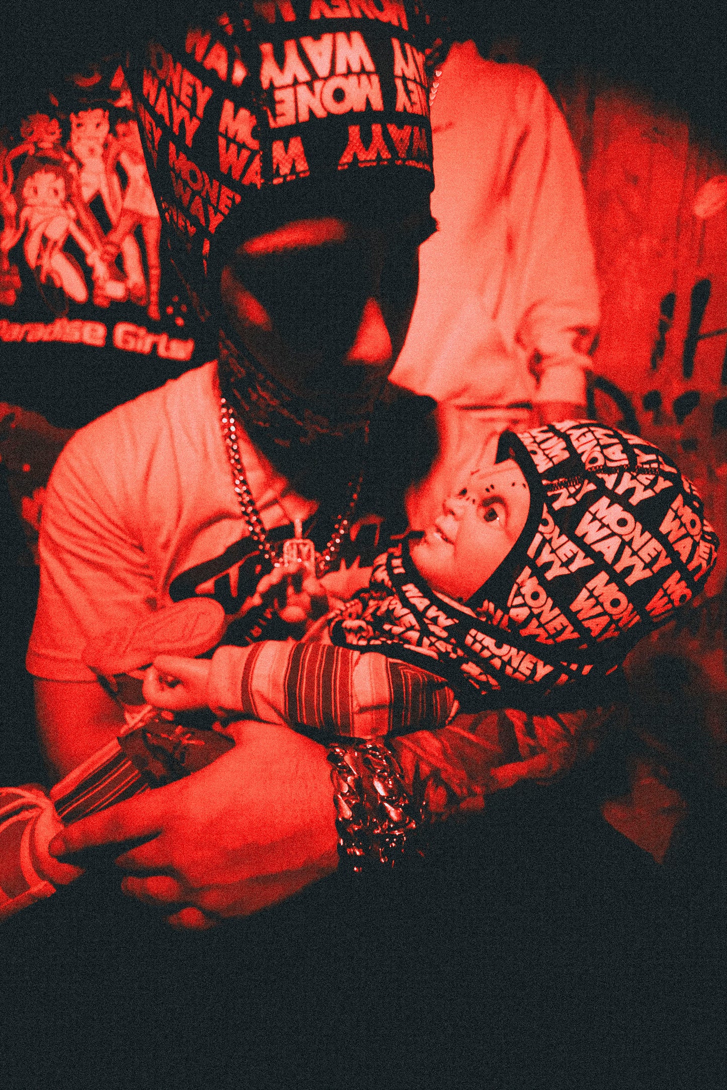 “MONEY WAYY” SKI-MASK