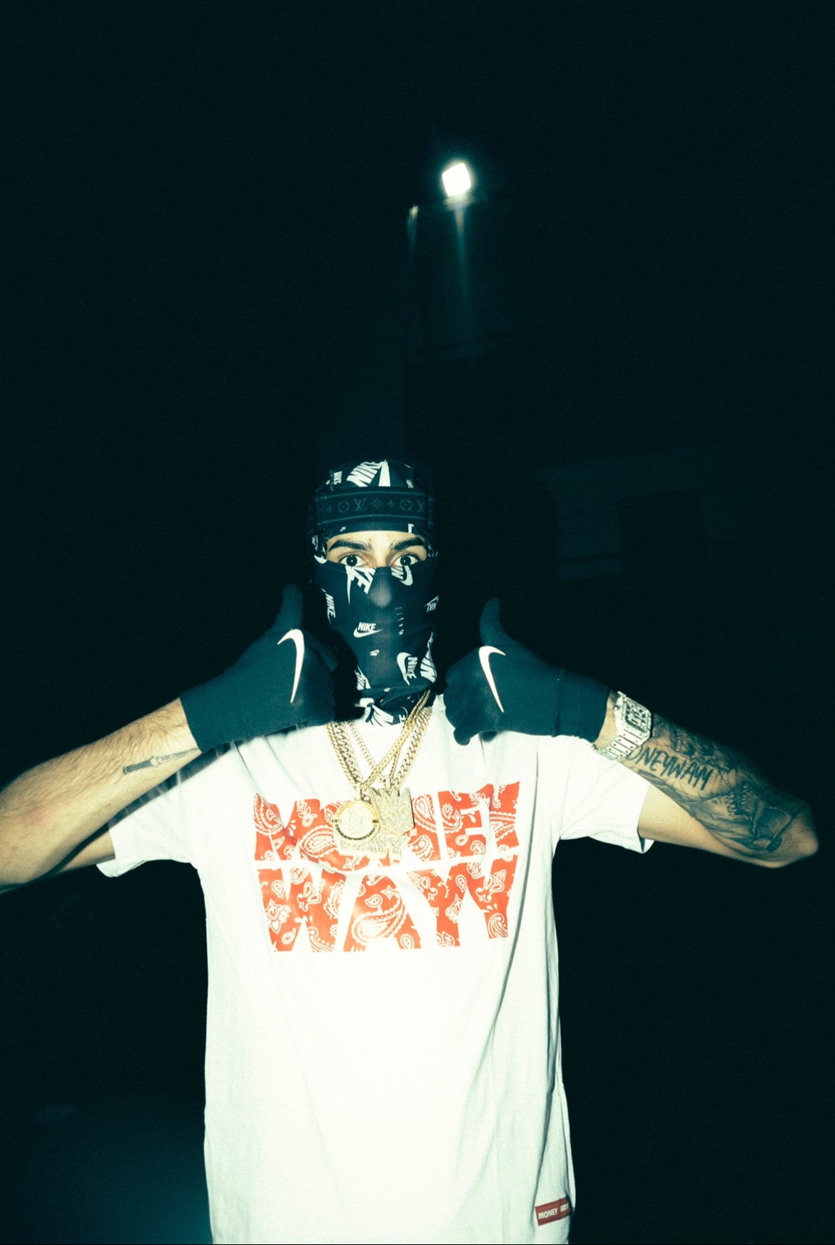 “MONEY WAYY” WHITE-TEE